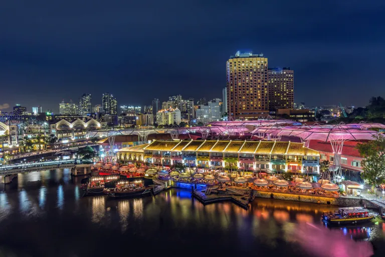 Clarke Quay dan Boat Quay Singapura