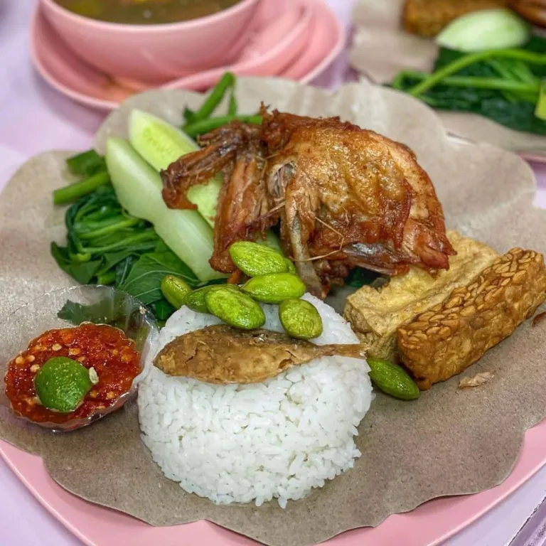 Nasi Tempong Di BalInstagram Pink Tempong