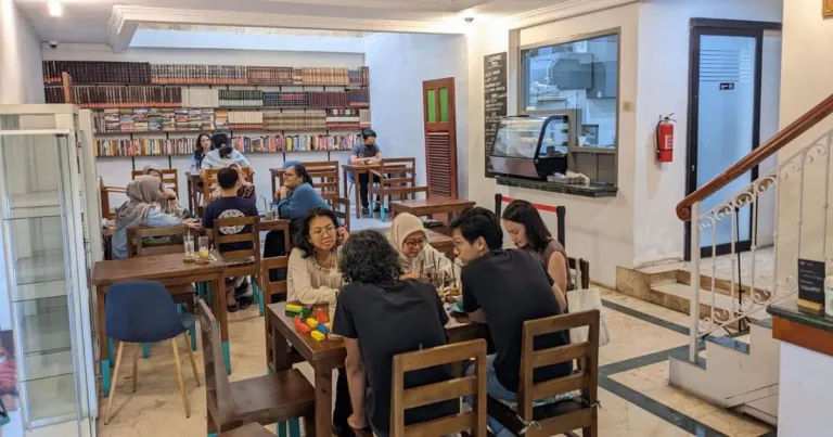 Book cafe Jakarta