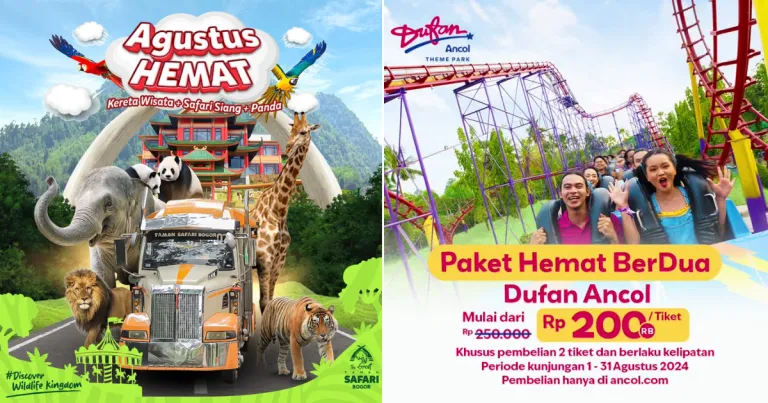 Kumpulan Promo Hari Kemerdekaan 17 Agustus 2024 Dari Tempat Wisata