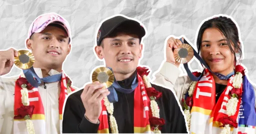 image for article Pemerintah Beri Bonus Hingga 6 Miliar Untuk Atlet Indonesia Peraih Medali Emas Olimpiade Paris 2024