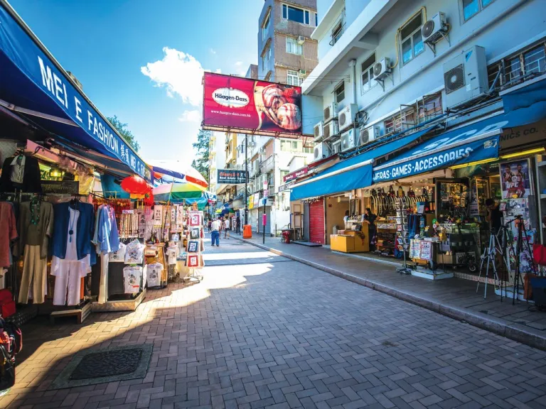 Tempat belanja Hong Kong