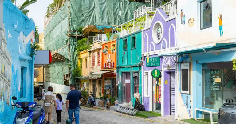 Wisata Populer Macau - Taipa Village