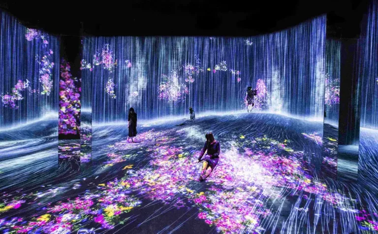 Tempat Wisata Shanghai China - EPSON teamLab Borderless Shanghai