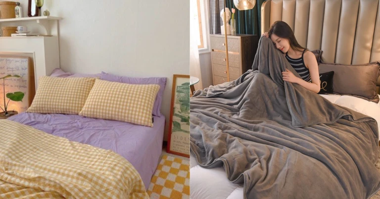 Kamar ala Korea - Seprei, sarung bantal, dan selimut