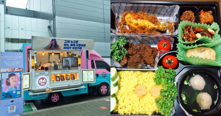 Fans Indonesia Kirim Food Truck Nasi Kuning Untuk Kim Go Eun