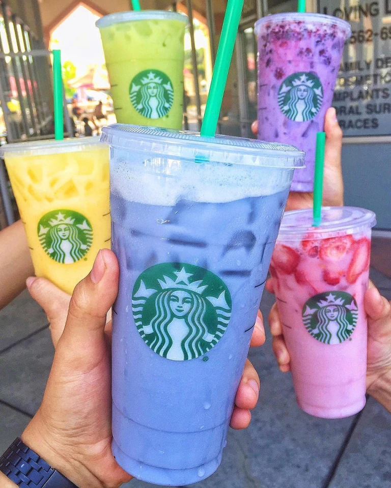 Menu Rahasia Starbucks - Blue Drink