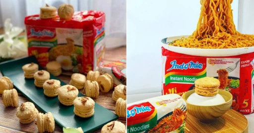 image for article Chef di Australia Buat Macaroon dari Indomie Goreng