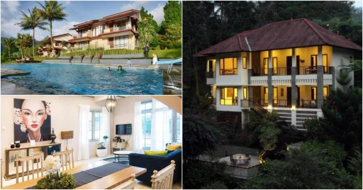 image for article Villa Cantik Dengan Kolam Renang Untuk Liburan Keluarga Di Puncak