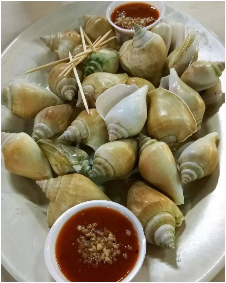 Gonggong | makanan khas Batam
