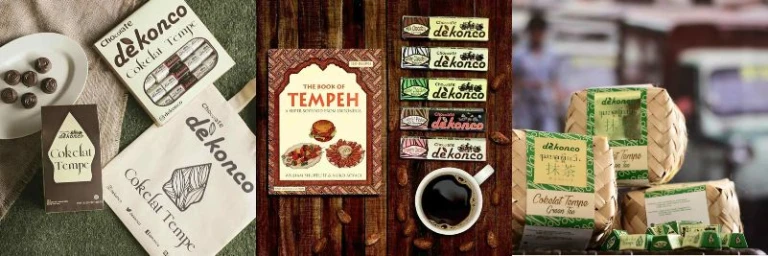 Dekonco Cokelat Tempe | cokelat buatan indonesia