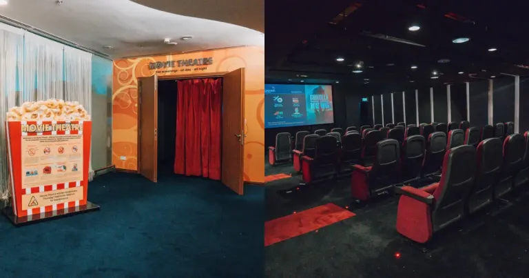 Fasilitas Gratis di Bandara Changi Singapura - Movie Theatre