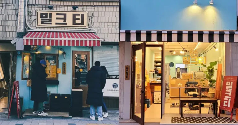 Cafe instagramable Seoul, Korea Selatan - Sngsng Milk Tea