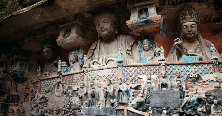 Wisata Chongqing China - Dazu Rock Carvings