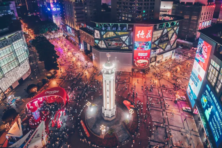 Wisata Chongqing China - People&rsquo;s Liberation Monument