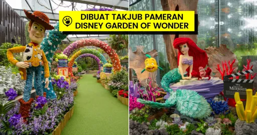 image for article 7 Spot Instagramable di Gardens by the Bay Singapura, Ada Pameran Disney Garden of Wonder!