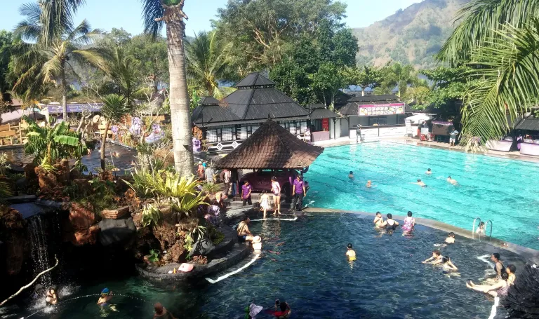 Gambar 3. Soak in Natural Hot Springs