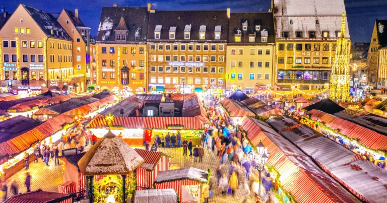 Christmas market Eropa - Nuremberg Christkindlesmarkt