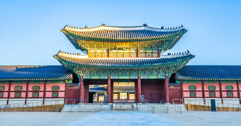 Wisata musim dingin Seoul - Gyeongbokgung Palace