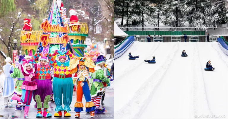 Wisata musim dingin Seoul - Everland