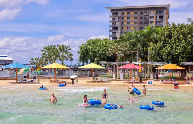 Wisata Darwin, Australia - Wave Lagoon