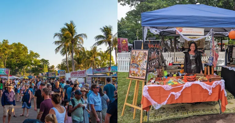 Wisata Darwin, Australia - Mindil Beach Sunset Market