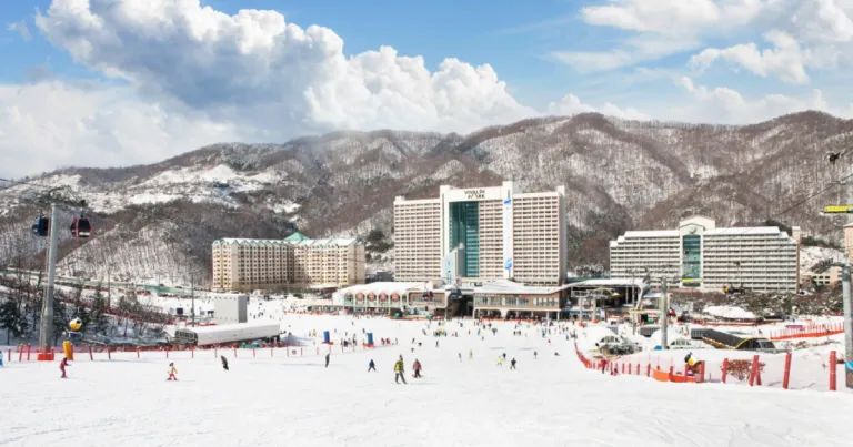 Ski resort Korea Selatan - Vivaldi Park Ski World