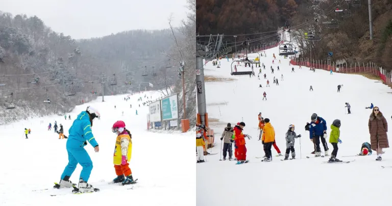 Ski resort Korea Selatan - Elysian Gangchon Ski Resort