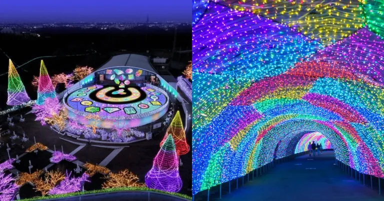 Iluminasi musim dingin Tokyo - Yomiuriland Jewellumination