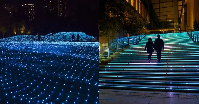 Iluminasi musim dingin Tokyo - Shinagawa Season Terrace Illumination