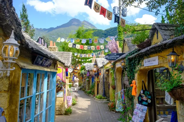 Wisata Ghibli Jepang - Yufuin Floral Village