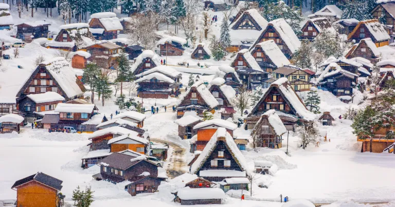 Wisata Ghibli Jepang - Shirakawa-go