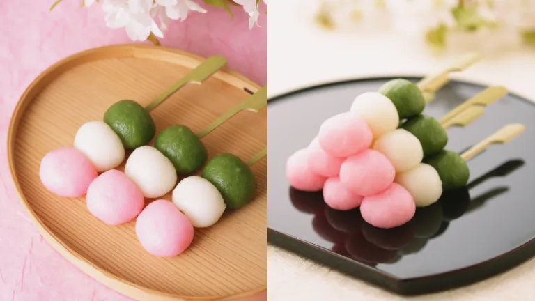 Makanan Khas Musim Semi Jepang - Hanami Dango