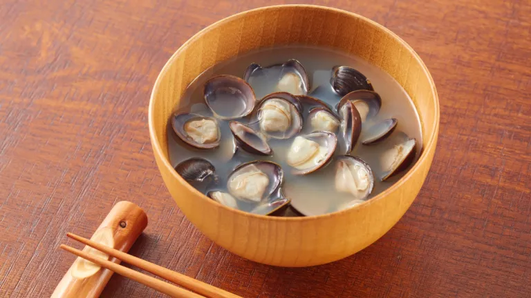 Makanan Khas Musim Semi Jepang - Sup kerang asari