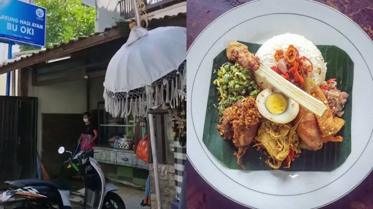 Tempat Makan Halal Bali - Warung Nasi Ayam Ibu Oki