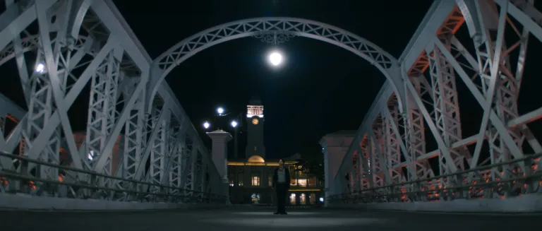 Lokasi Syuting Jin BTS Singapura - Anderson Bridge
