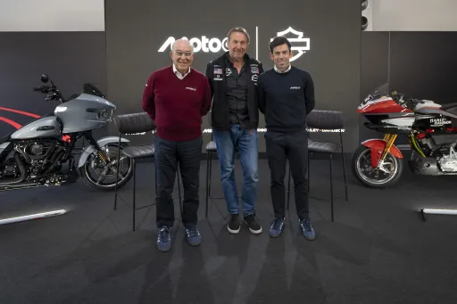 image for article Seri balap motor 2026: Harley Davidson dan MotoGP™ Bergabung