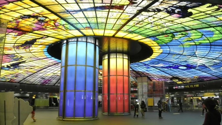 Wisata Kaohsiung Taiwan - Dome of Light