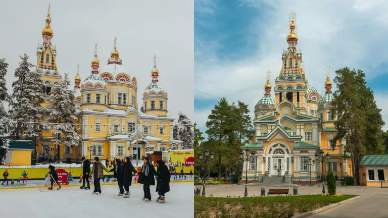 Wisata Almaty Kazakhstan - Ascension Cathedral