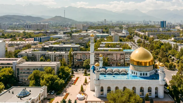 Wisata Almaty Kazakhstan - Almaty Central Mosque