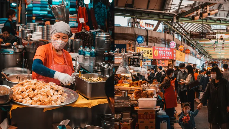 Night Market Seoul - Gwangjang Market