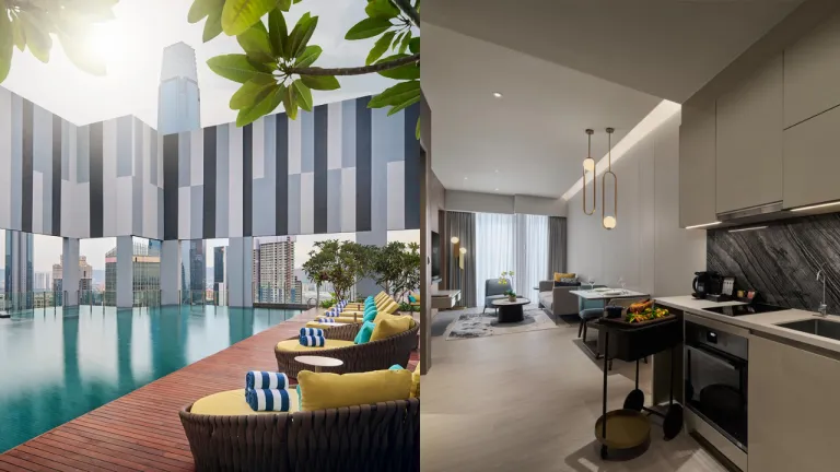 Hotel Instagramable Bukit Bintang, Kuala Lumpur - Pan Pacific Serviced Suites Kuala Lumpur