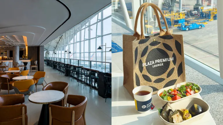 Tempat makan Halal Bandara Hong Kong - Plaza Premium Lounge