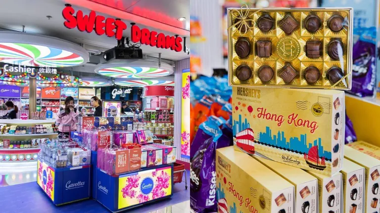 Tempat belanja Halal Bandara Hong Kong - Sweet Dreams