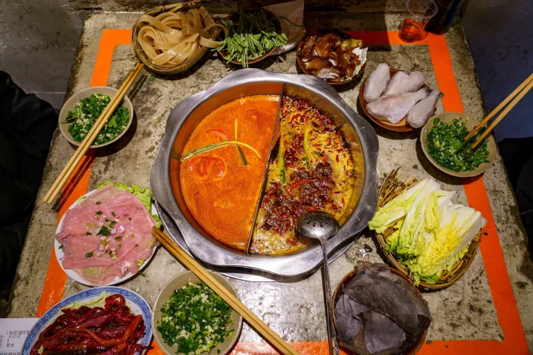 Tempat Makan Halal Chongqing, China - Qingjuzhai Halal Restaurant