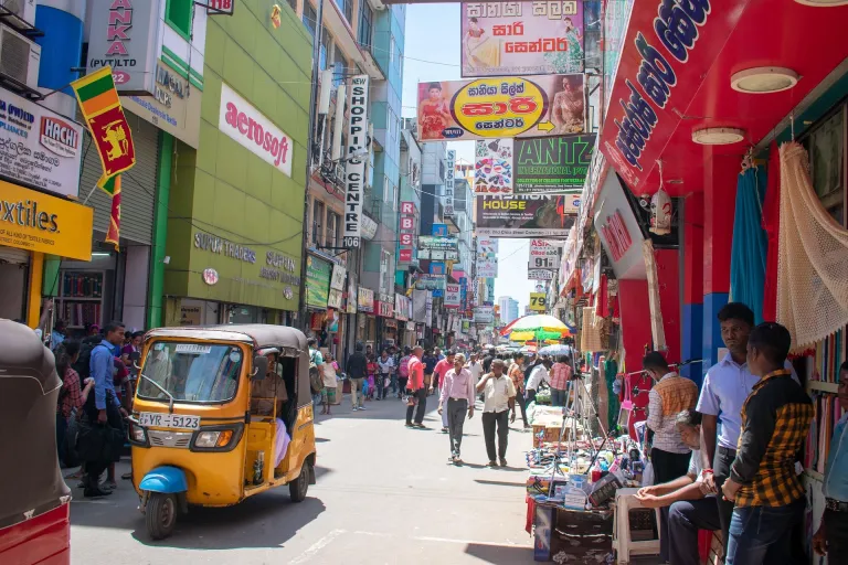 Wisata Kolombo, Sri Lanka - Pettah Market
