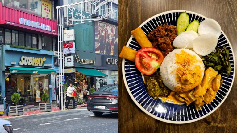 Tempat Makan Halal Busan, Korea - Warung Jaya Mbak Tia