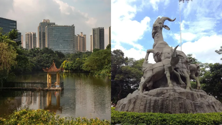 Wisata Guangzhou, China - Yuexiu Park