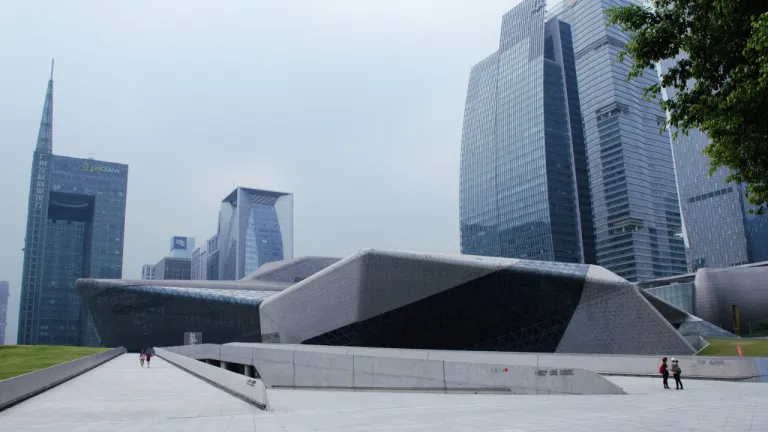 Wisata Guangzhou, China - Guangzhou Opera House