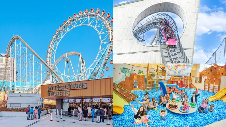 Theme Park Tokyo Jepang - Tokyo Dome City Attractions